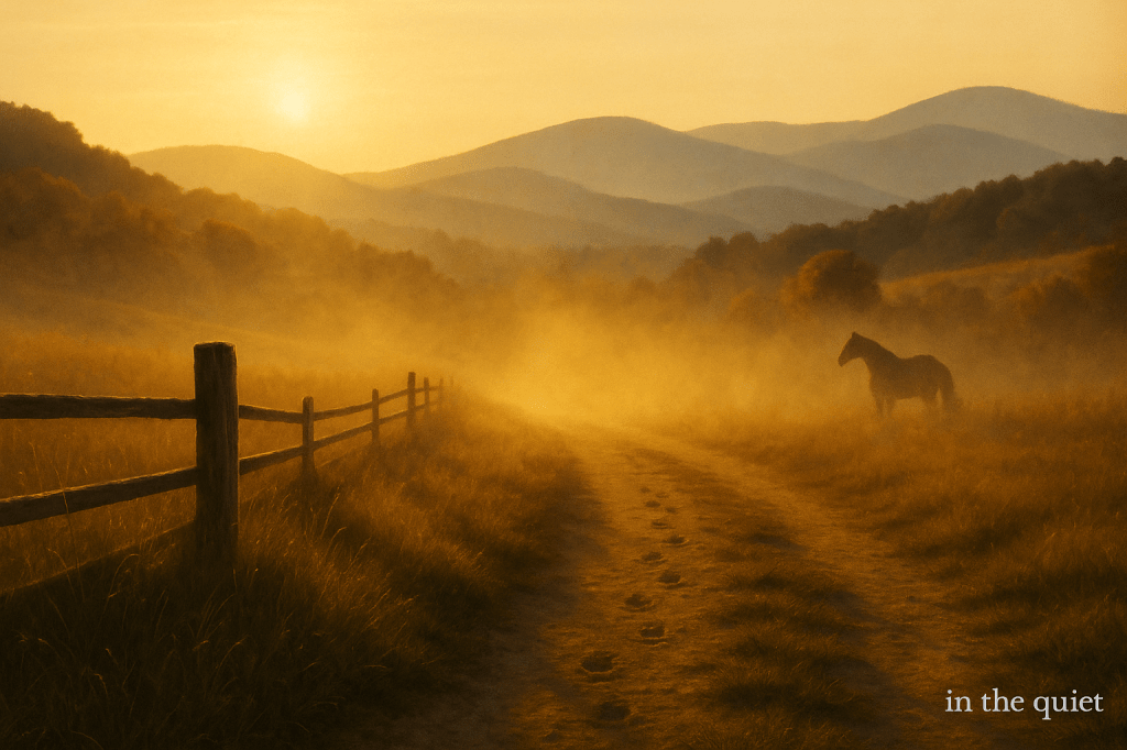 The Horse That Ran Away: Learning to Trust the&nbsp;Dust